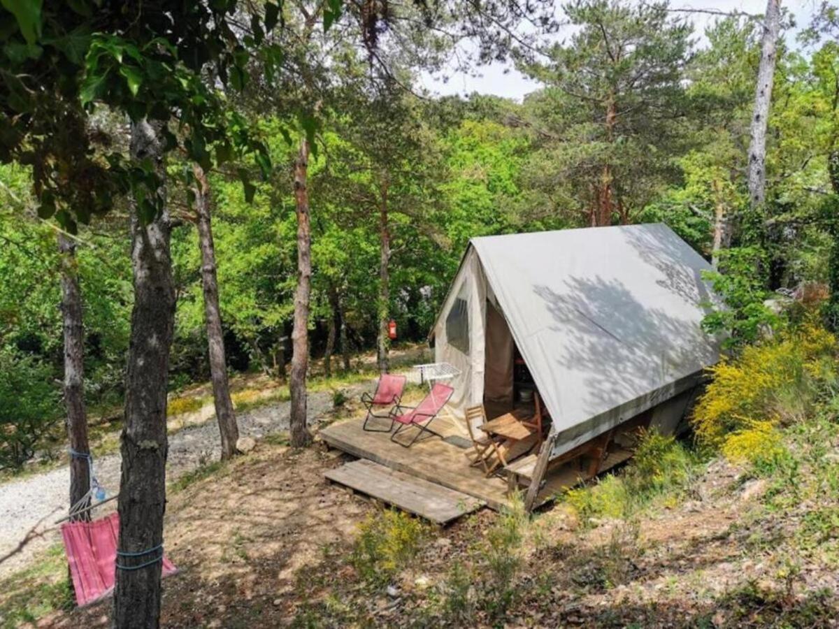 Camping La Grangeonne Esparron-de-Verdon Exterior foto